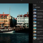Lựa chọn các bộ lọc preset được đề xuất trong Lightroom CC trên iPad