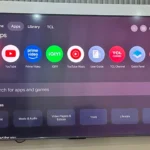 Màn hình danh sách ứng dụng trên Smart TV Hisense, minh họa các ứng dụng được cài đặt