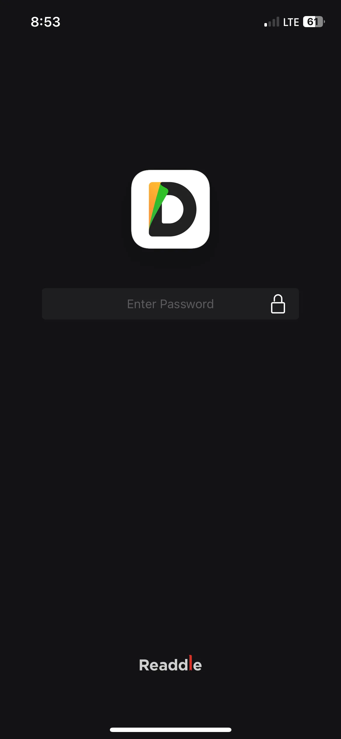 Màn hình nhập mật mã để truy cập ứng dụng Documents trên iPhone, minh họa tính năng bảo mật tăng cường cho các tệp tin cá nhân.