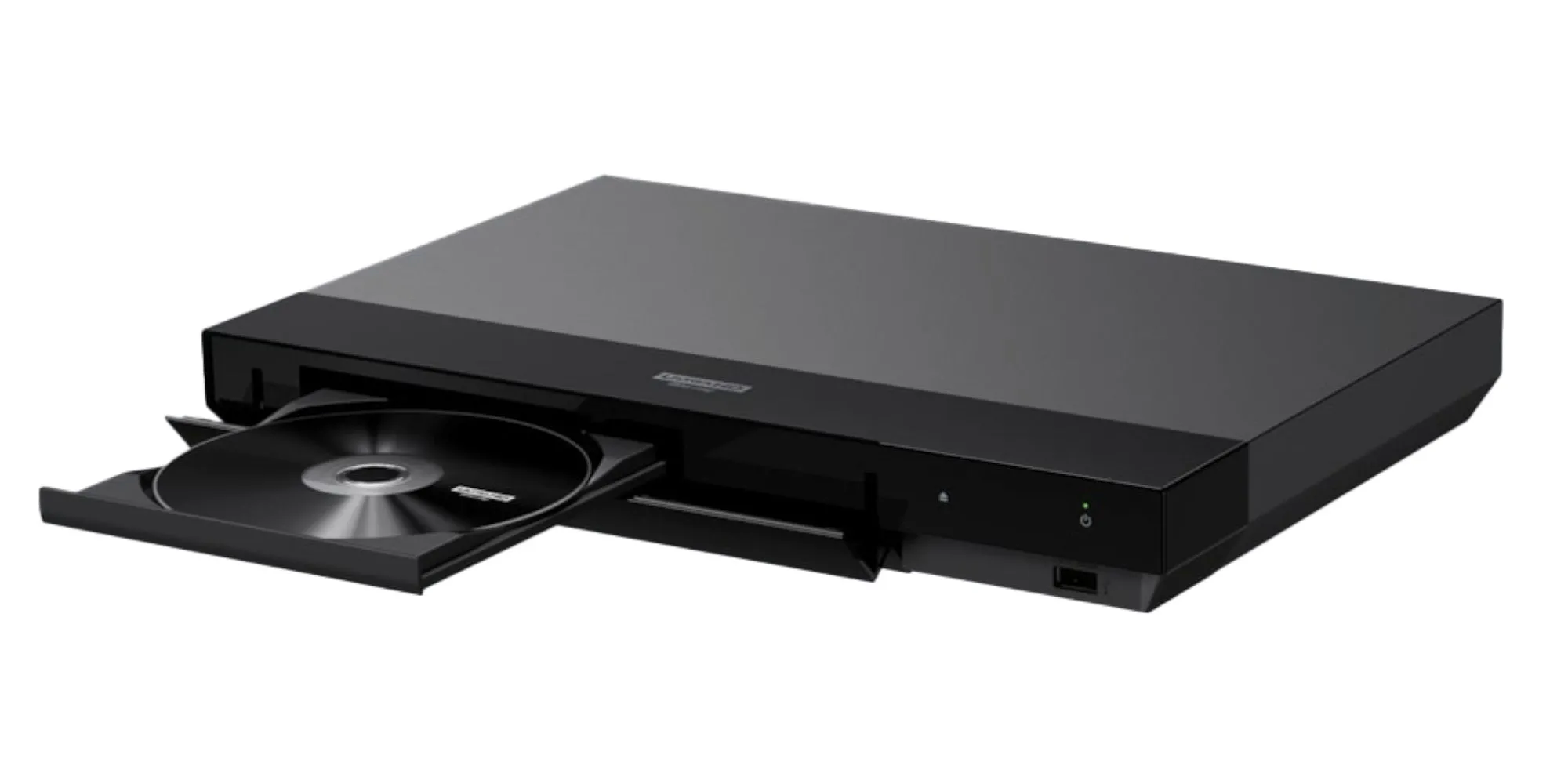 Mặt trước của đầu phát Blu-ray 4K Sony UBP-X700/K với thiết kế nhỏ gọn.
