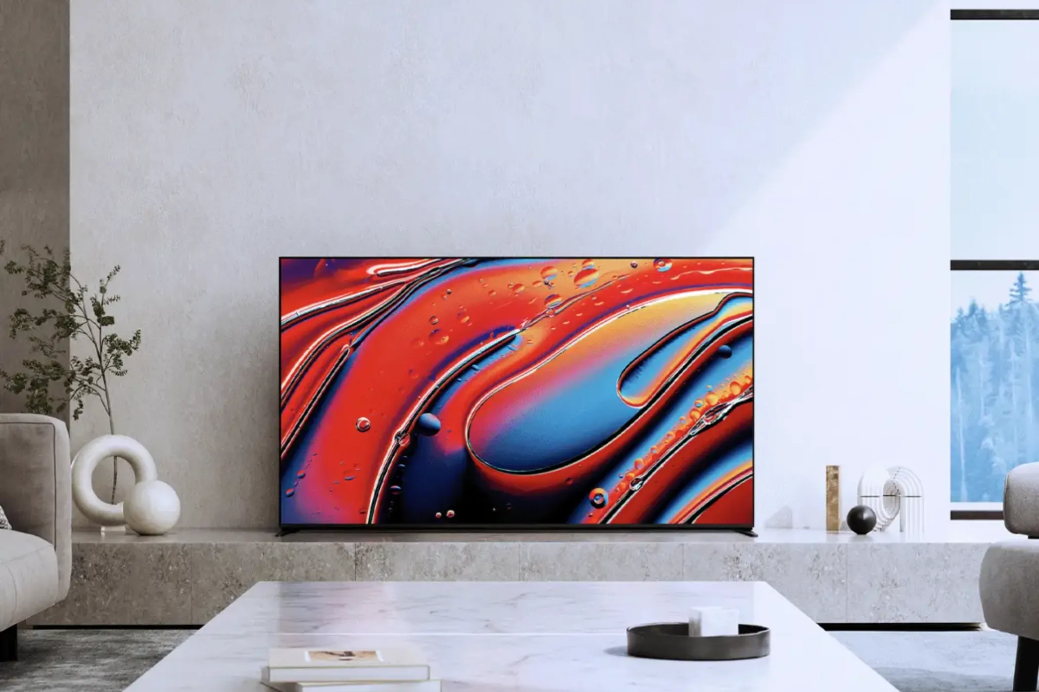 Mẫu TV Sony Bravia 9 85 inch QLED 4K, đại diện cho dòng TV hỗ trợ HDR cao cấp trên thị trường.