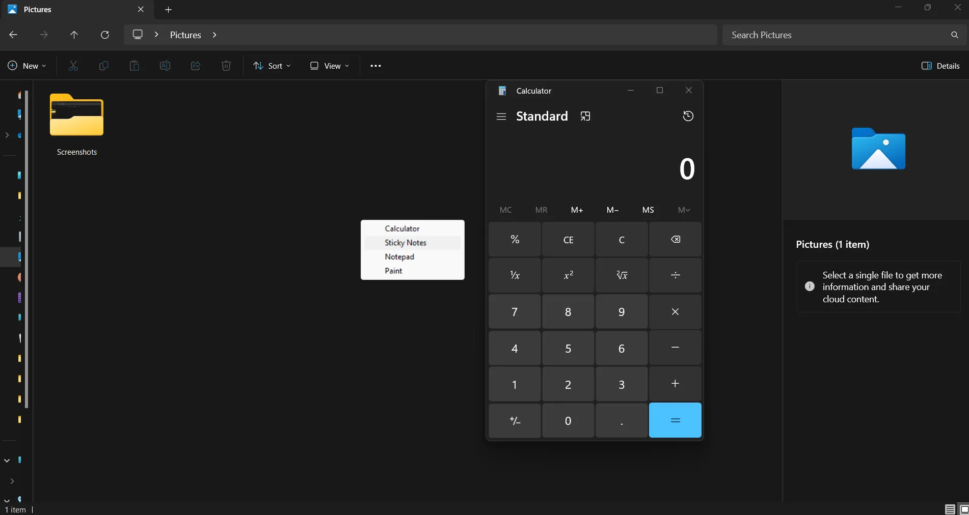 Menu ứng dụng tùy chỉnh được tạo bằng AutoHotkey để khởi chạy nhanh