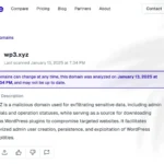 Mô tả mã độc WP3.XYZ và hoạt động tấn công WordPress từ báo cáo của c/side