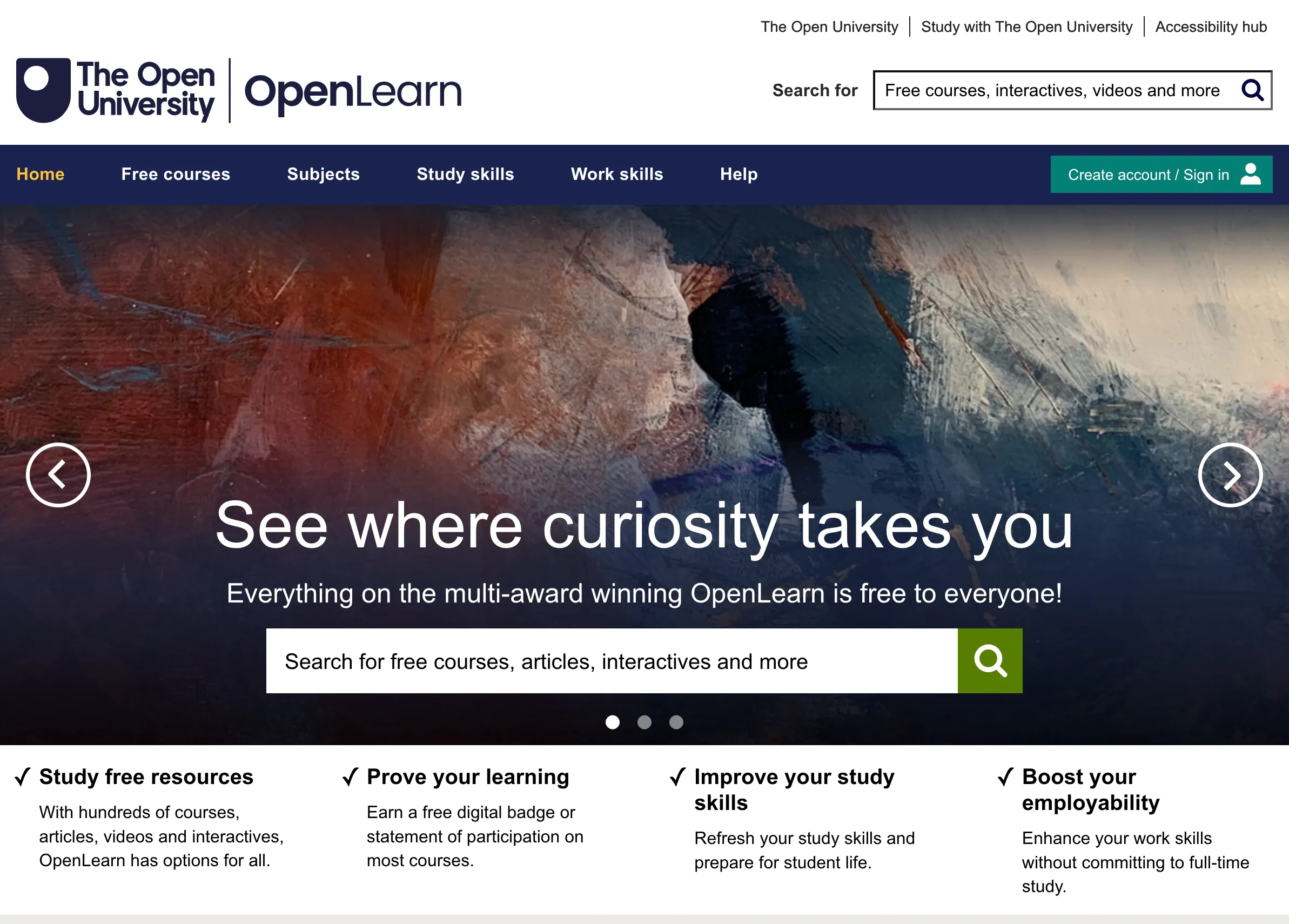 Nền tảng học tập miễn phí OpenLearn của The Open University