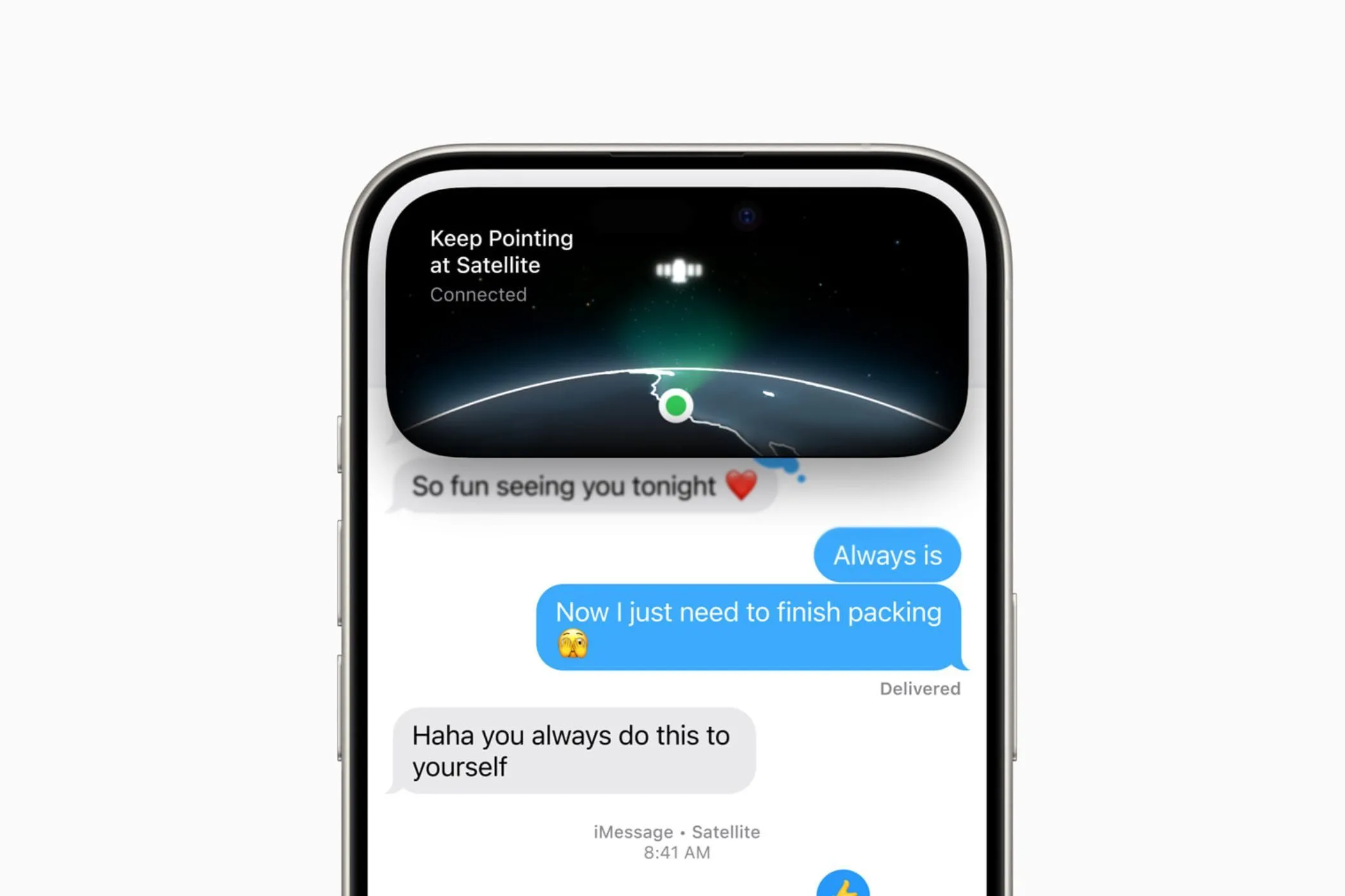 Người dùng gửi tin nhắn qua vệ tinh trên Apple Watch Ultra 3