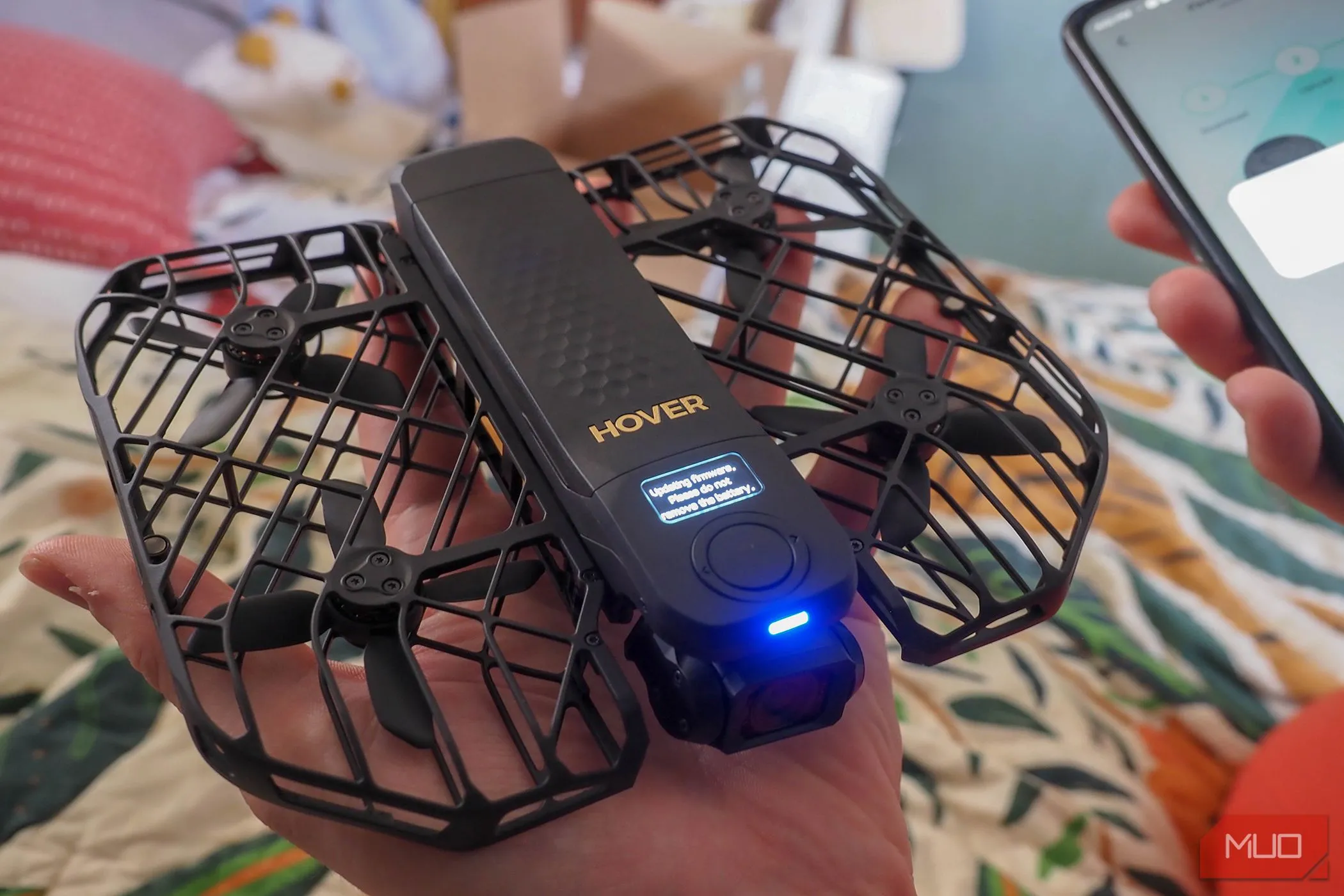 Quy trình cập nhật firmware cho HOVERAir X1 Promax trong nhà