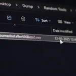 Tệp tin thực thi (.exe) và các đuôi tệp tin quan trọng hiển thị trong Windows File Explorer.