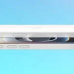 Thiết kế mặt trước và sau của iPhone 16e, thể hiện tổng thể sản phẩm.