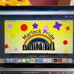 Thiết kế website mẫu Martock Pride trên Canva, minh họa giao diện thân thiện và dễ sử dụng của công cụ Canva Website Builder.
