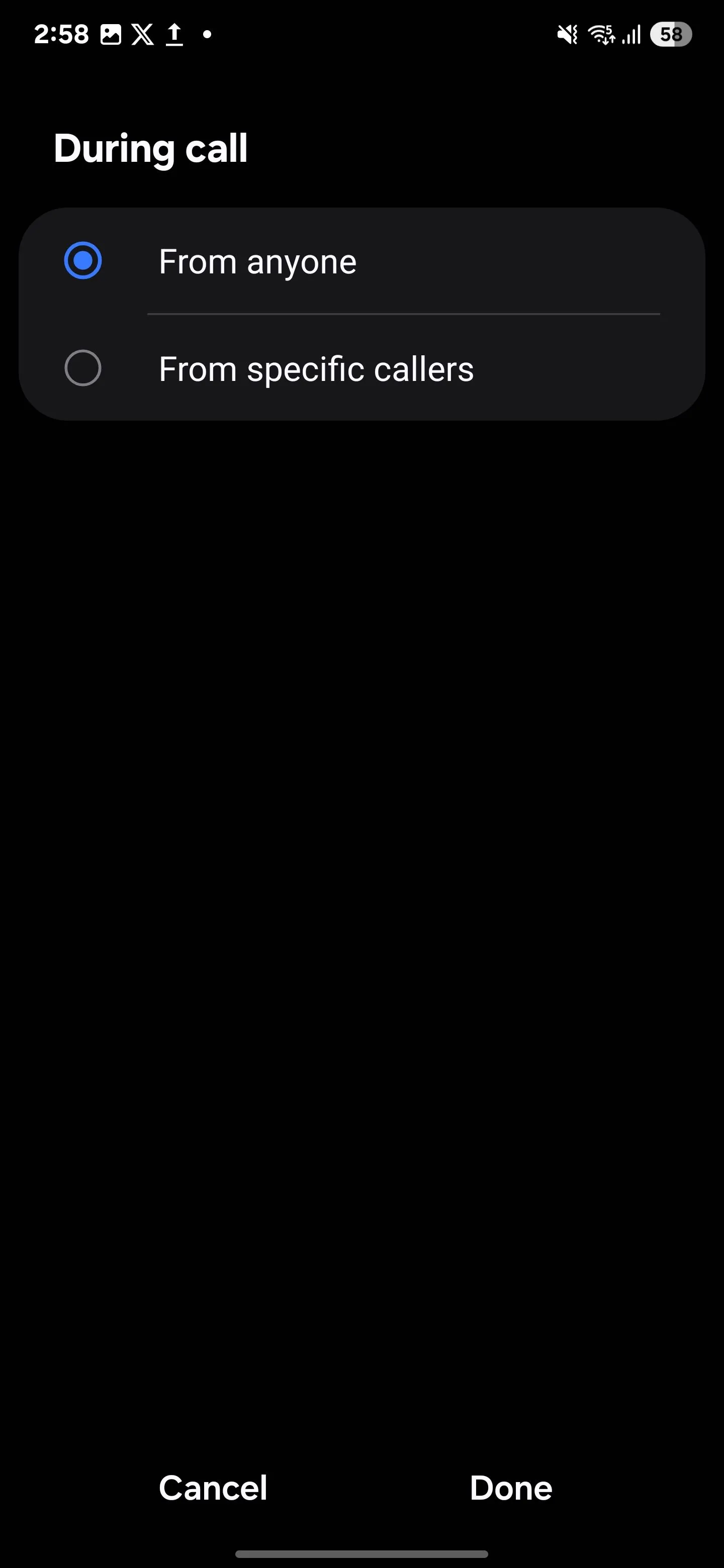 Thiết lập gửi tin nhắn nhanh tự động khi đang có cuộc gọi trên Samsung