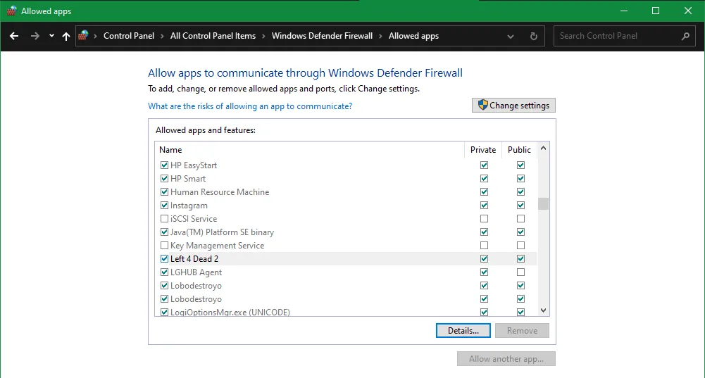 Thiết lập quy tắc cho phép ứng dụng VPN qua Tường lửa Windows
