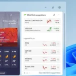 Thời tiết trong bảng tiện ích Windows 11 hiển thị dự báo chi tiết cho người dùng