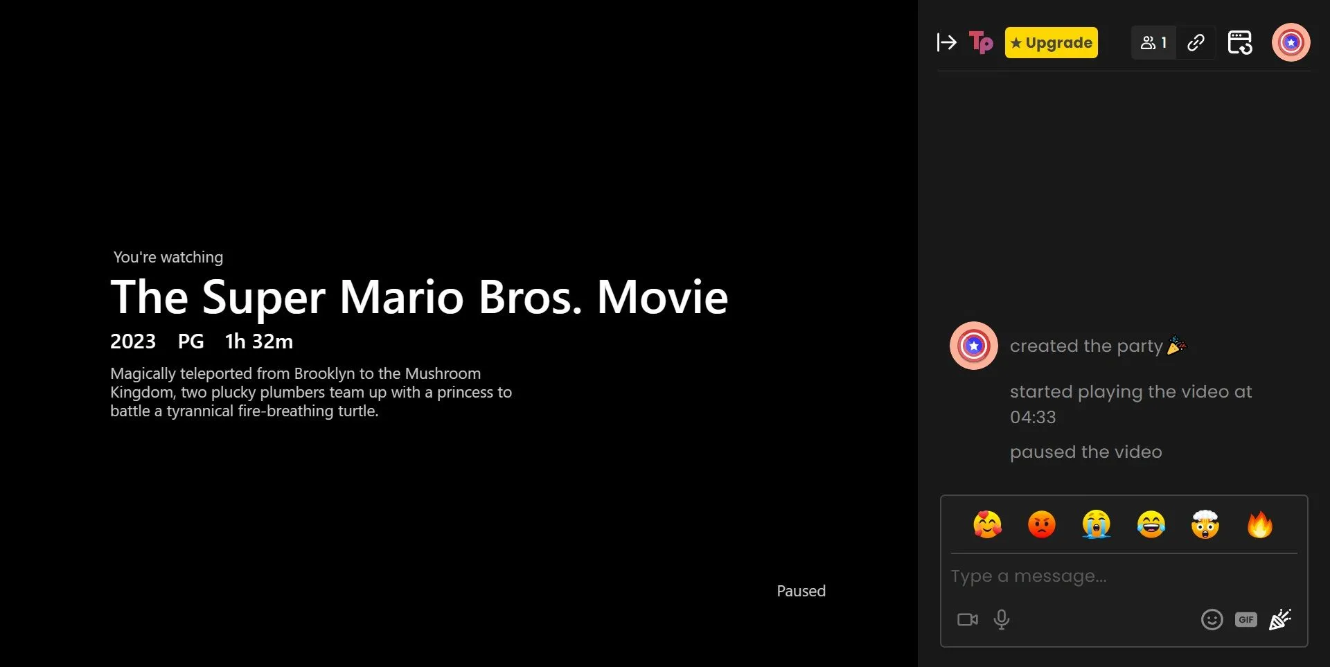 Tiện ích Teleparty cho phép xem phim Netflix chung và trò chuyện cùng bạn bè