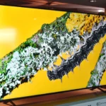 Tivi thông minh LG QNED85 86 inch hiển thị trên màn hình với giao diện webOS
