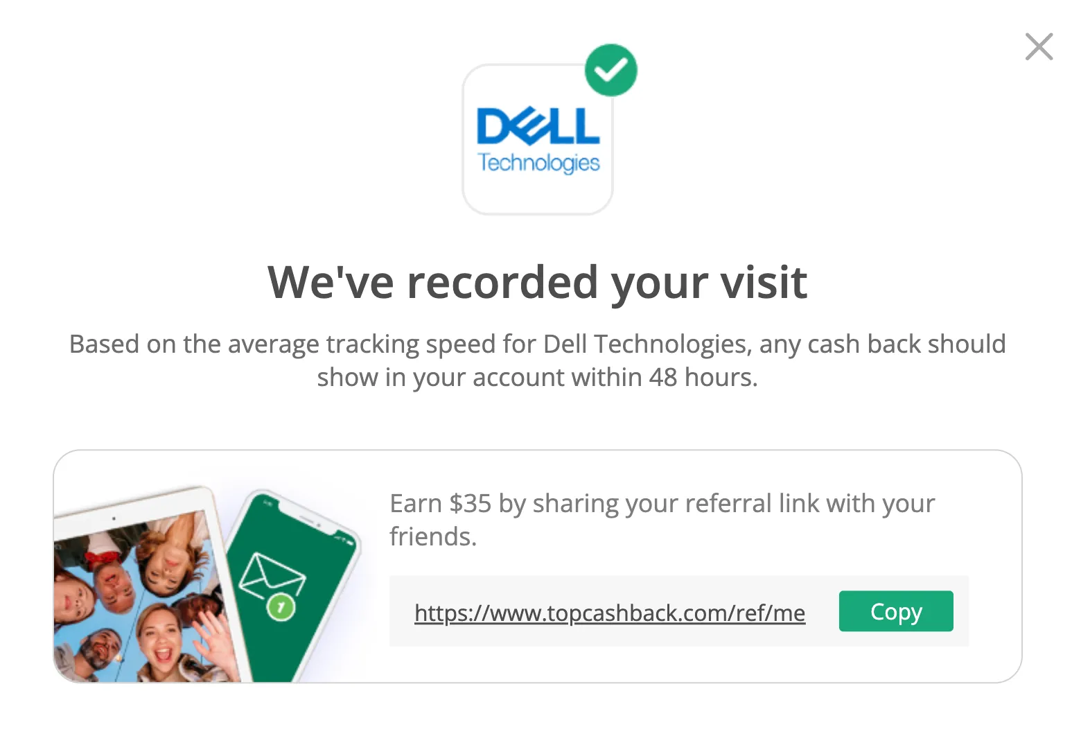 TopCashback cung cấp tỷ lệ hoàn tiền cashback khi mua sắm tại Dell và các cửa hàng đối tác khác