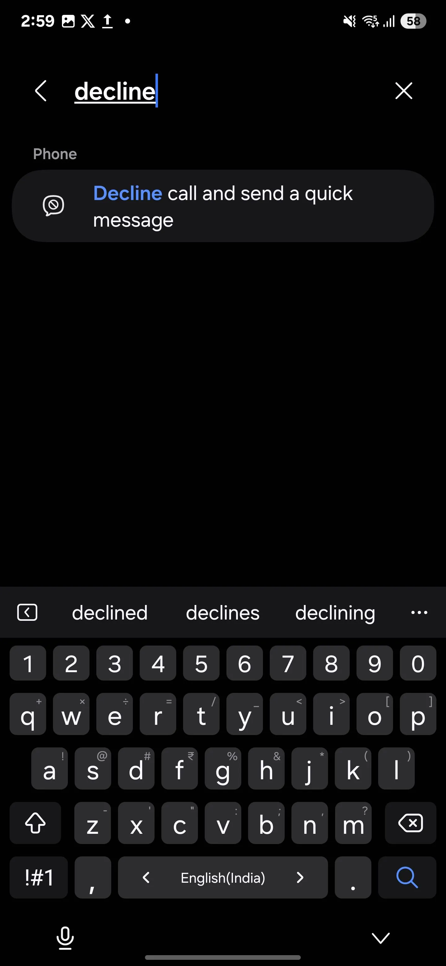 Tùy chỉnh nội dung tin nhắn tự động từ chối cuộc gọi trong Samsung Routines