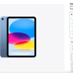 Tùy chọn gói bảo vệ AppleCare+ cho iPad trên website chính thức của Apple