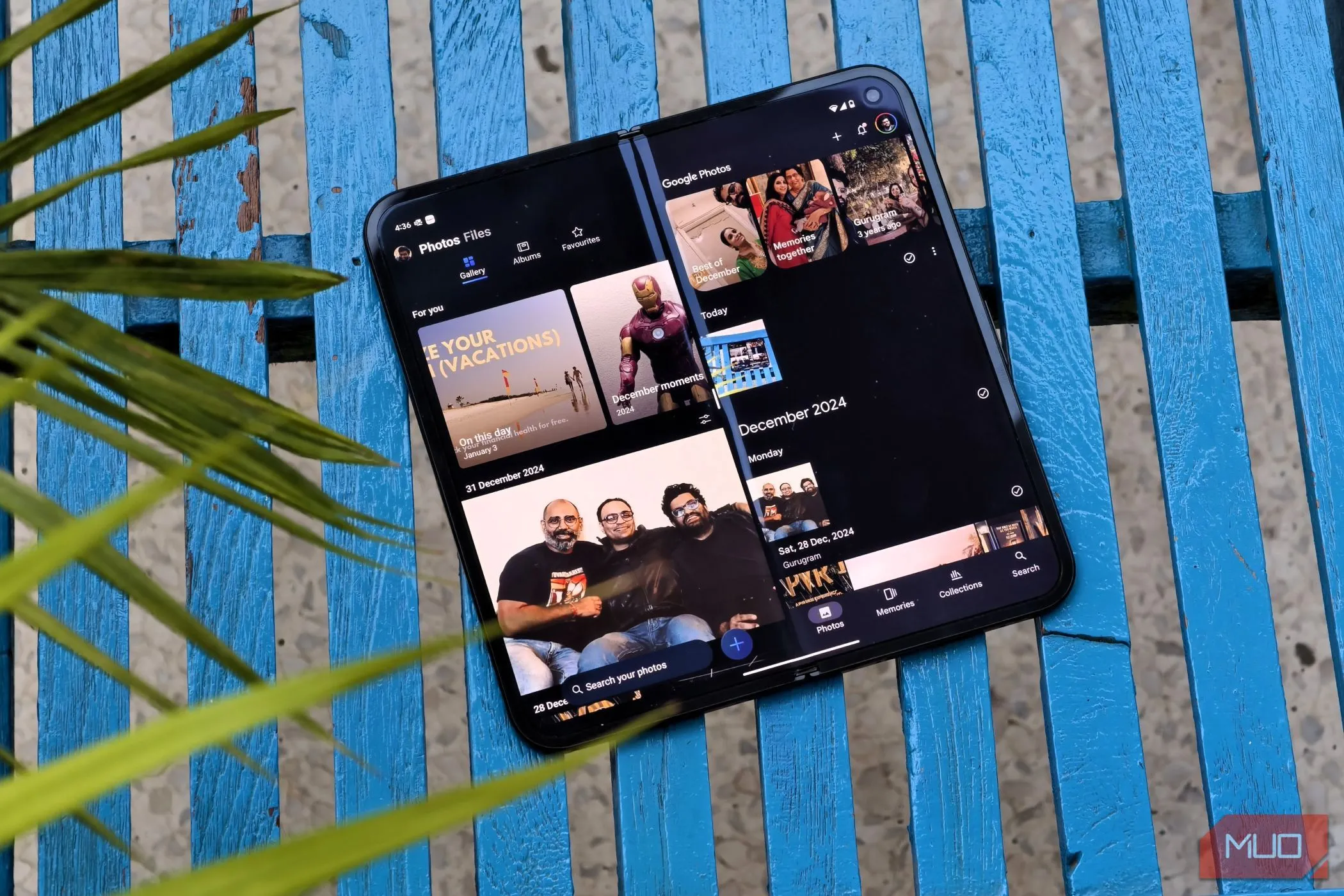 Ứng dụng Google Photos trên điện thoại Android, minh họa khả năng tương thích đa nền tảng