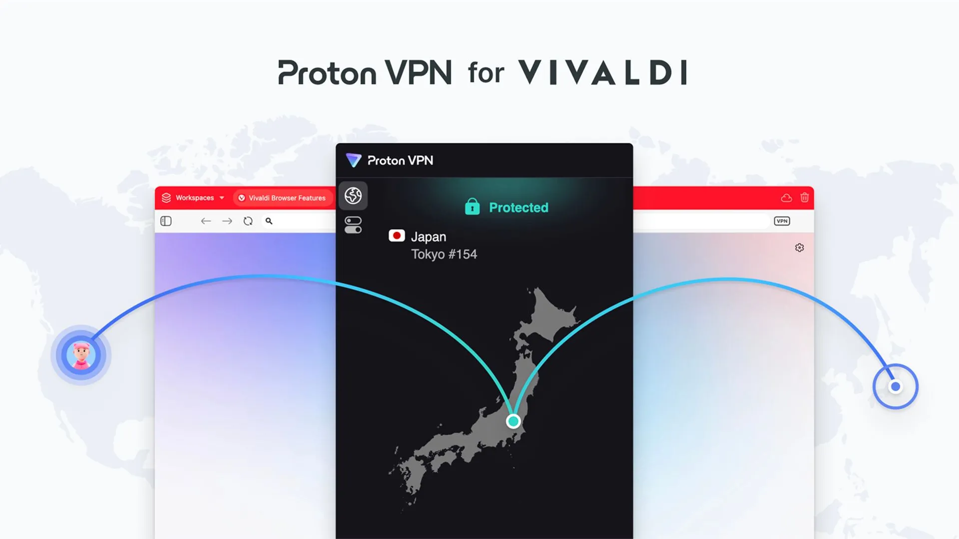 Vivaldi là trình duyệt đầu tiên tích hợp VPN miễn phí Proton VPN, tăng cường bảo mật và quyền riêng tư.