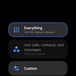 Xác nhận mã PIN Secure Folder trên điện thoại Samsung khi sao lưu dữ liệu